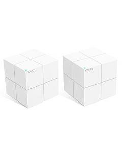 Tenda mw6 (2-pack) Nova Se Alimenta Con Tecnología Mesh  Un Conjunto De Tres Unidades (cubos) Cubre Hasta 500 Metros 2 Fuerte Señal Wifi. La Inteligente Selección Ruta Garantiza Una Red Wifi R