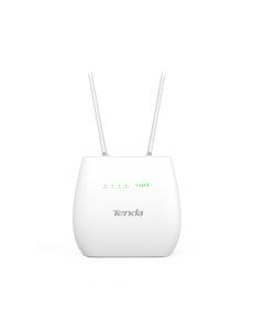 Tenda 4g680 Hotspot Router 4g Lte  802.11 B G N, Dos Antenas Wi-fi Internas + Externas 3g 4g, Puertos Rj45 Una Ranura Sim, Un Rj11 Y 2ff