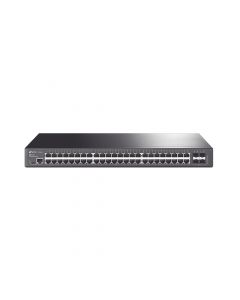 Otros TL-SG3452 tp link switch tp-link 48 puertos rj45 gigabit 10 100 1000 administrable con 4 ranuras sfp l2 jetstream + 1 consola y micro-usb para rack 19 pulgadas