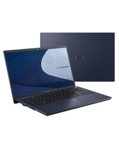 Asus B1400CEAE-I78G512-P2 portatil laptop comercial expertbook b1400 14 fhd core i7 1165g7 8gb dd 512gb m.2 nvme hdmi vga rj45 usb 2.0 3.2 tipo c bt webcam hd numberpad lector de huella grado militar negra win10 pro