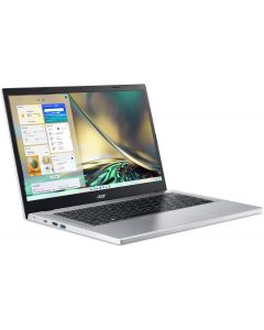 Acer NX.KDDAL.00H laptop aspire 3 a314-23p-r4hz, amd ryzen 3-7320u, 8gb, 256gb, 14 pulgadas fhd, win 11 home, plata, 1 año garantia seguro contra robo