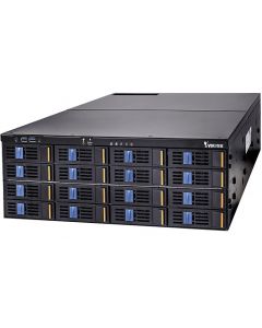 Vivotek NR9682 nvr 64 canales 16 bahías rackeable 3u fuente redundante onvif h265 vast embebido