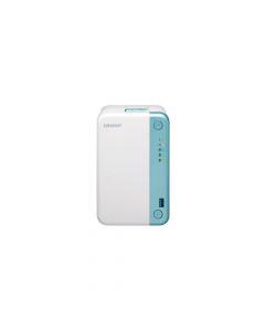 Qnap TS-251D-2G-US 2-bay nas  intel celeron j4025 dual-core 2.0ghz (up to 2.9ghz), 2gb ddr4 sodimm ram, sata 6gb s, 1xgbe, pcie 2.0 x4 slot for 5gbe or 2 more gbe,