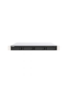 Qnap TS-453DU-4G-US 1u 4-bay nas iscsi ip-san, intel celeron quad-core 2.0ghz (up to 2.7ghz), 4gb ram, hdmi1.4b, 10gbe-ready, pcie expansion slot, single psu