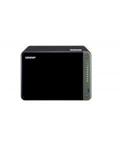 Qnap TS-653D-4G-US ts-653d 6-bay desktop nas. intel celeron gemini lake j4125 quad-core 2.0ghz with 4gb ddr4 ram, 2 x 2.5gbe