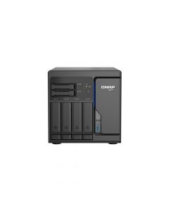 Qnap TS-H686-D1602-8G-US 6-bay quts hero nas, xeon d-1602 2.5ghz, 8gb ecc ram, 4 x 2.5gbe,  pcie expansion slot x2, built-in m.2 nvme gen3 x4 port x2