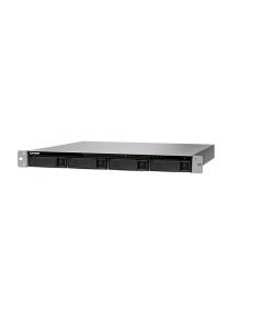Qnap TS-983XU-RP-E2124-8G-US enterprise storage 1u 9-bay 10gbe nas and iscsi ip-san intelâ© xeonâ© e-2124 4-core 33 ghz processor  8 gb long dimm ddr4 ecc (2 x 4gb) 5 25 35 sata hddssd 4 ssd 2 gigalan sfp+ smar
