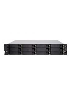 Qnap TS-H1277XU-RP-3700X-128G-US servidor 2u 12-bay qts hero nas TS-H1277XU-RP-3700X-128G-US, amd ryzen  7 3700x 8-core 16-thread 3.4 ghz processor, 128gb ddr4 ram max