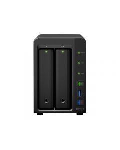 Synology ds716+ ii Gab Nas Syn 2 Bahias 16tb  Sata 6gbs