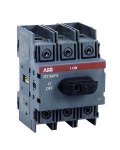 Abb OT100F3-SLV interruptor de desconexión 3 polos montable en riel - ot100f3