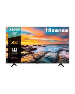 Hisense 43A60GV tv - 43 pulgadas, led 4k uhd, 3840 x 2160