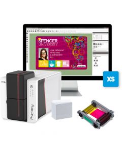 Evolis PM2D-GP3-A primacy 2 impresora de tarjeta plástica sublimación tinta/transferencia térmica por resina color 300 x 1200 dpi