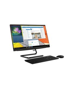 Lenovo F0E7005XLD idea aio a340-24igm celeron j4025 2.0 ghz 4gb ddr4-2666 1tb hd 23.8 fhd wifi bt color negocios negro win 10 home 1 año en centro de servicio