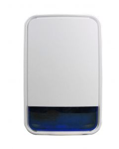 Dsc PG9911BBATT sirena con luz espectroscopica exterior 110 db cbateria inalambrica power g compatible
