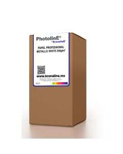 Kronaline PH102 papel professional metallic white 240gm2 (n2) 061 x 30 m