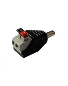 Saxxon psubr16h Plug Macho (psubr16h) Bolsa C10pz Tip Jack Polarizado 12vcd Terminales De Presion
