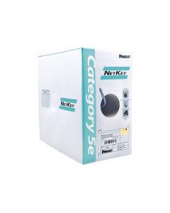 Panduit NUC5C04BU-C nuc5c04buc - cable utp cat5e netkey caja de 305 metros color azul 100% cobre 4 pares 24 awg #utp