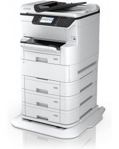 Epson c11ch60301 Multifuncional Workforce Pro Wf-c878r, Ppm 34 Negro Color, Inyeccion De Tinta, Usb, Wifi, Red, Fax, Duplex, Doble Carta, A3