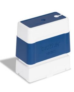 Brother PR1850E6P sello 18 x 50 mm azul