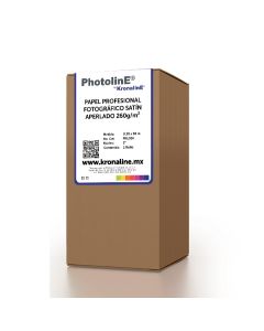 Kronaline PRL027 papel profesional fotográfico satín aperlado 260gm2 043 x 30 m