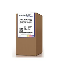Kronaline PRL031 papel profesional fotográfico satín aperlado 260gm2 107 x 30 m
