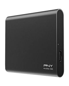 Pny PSD0CS2060-1TB-RB ssd pro elite externo portable 1tb usb-c usb-a 31 lect890mbsesc880mbs color negro