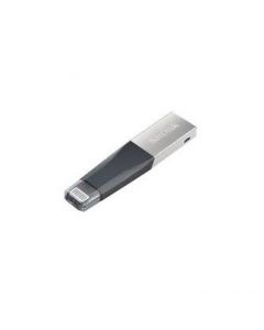 Sandisk sdix40n-064g-gn6nn Memoria 64gb Ixpand Mini Para Iphone Ipad Lightning Usb 3.0 Metalica C Gris