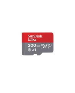 Sandisk sdsquar-200g-gn6ma Memoria 200gb Micro Sdxc Ultra 100mb S Clase 10 Full Hd A1 C Adaptador