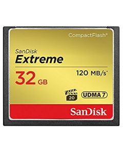 Sandisk sdcfxsb-032g-g46 Memoria 32gb Compactflash Extrem 120 85mbs Vpg-20