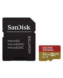 Sandisk sdsqxaf-032g-gn6ma Memoria Extreme 32gb Micro Sdhc 100mb S 4k Clase 10 A1 V30 C Adaptador