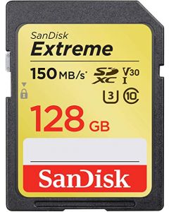 Sandisk sdsdxv5-128g-gncin Memoria 128gb Sdxc Extrem Uhs-i 90mb S 4k V30 Clase 10