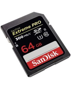 Sandisk sdsdxpk-064g-gn4in Memoria 64gb Sdxc Extrem Pro Uhs-i 300mb S 4k V30 Clase 10