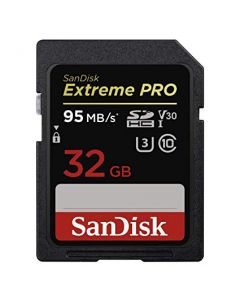 Sandisk sdsdxxg-032g-gn4in Memoria 32gb Sdhc Extrem Pro Uhs-i 95mb S 4k V30 Clase 10
