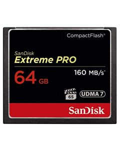 Sandisk sdcfxps-064g-x46 Memoria 64gb Compactflash Extrem Pro 160 150mbs Vpg-20