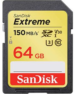 Sandisk sdsdxv6-064g-gncin Memoria 64gb Sdxc Extrem Uhs-i 150mb S 4k V30 Clase 10