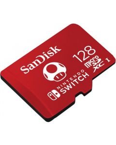 Sandisk sdsqxao-128g-gnczn Memoria 128gb Micro Sdxc Nintendo Switch 100mb S 4k Full Hd U3 V30