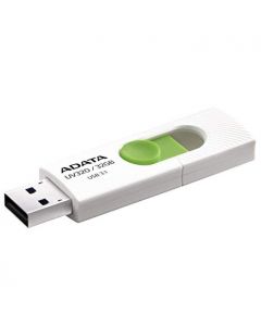 Adata auv320-32g-rwhgn Memoria 32gb Usb 3.1 Uv320 Retractil Blanco-verde