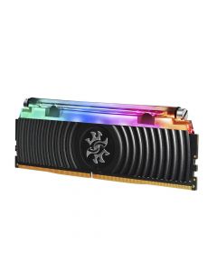 Adata ax4u320038g16-sb80 Memoria Udimm Ddr4 8gb Pc4-25600 3200mhz Cl16 1.2v Xpg Spectrix D80 Rgb Negro Con Enfiramiento Liquido Pc Gamer Alto Rendimiento