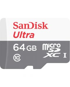 Sandisk sdsqunr-064g-gn3ma Memoria 64gb Micro Sdxc Ultra 100mb S Clase 10 C Adaptador