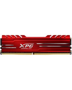 Adata ax4u320016g16a-sr10 Memoria Udimm Ddr4 16gb Pc4-25600 3200mhz Cl16 1.2v Xpg Gammix D10 Rojo Con Disipador Pc Gamer Alto Rendimiento
