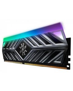 Adata ax4u320016g16a-st41 Memoria Udimm Ddr4 16gb Pc4-25600 3200mhz C16 1.35v Xpg Spectrix D41 Rgb Titanio Con Disipador Pc Gamer Alto Rendimiento