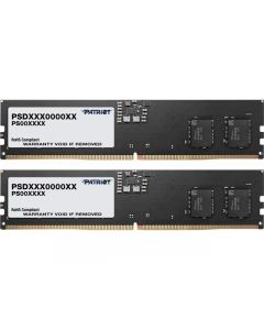 Patriot PSD516G4800K memoria signature udimm ddr5 16gb (2x8gb) 4800mhz cl40 288pin 1.1v p pc kit