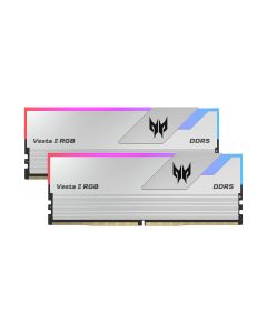 Acer BL.9BWWR.382 memoria predator vesta ii u-dimm ddr5 64gb (2x32gb) 6000 mt/s, cl32  gaming rgb color plata (BL.9BWWR.382)