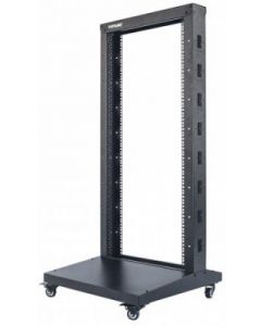 Intellinet 714228 Rack De 2 Postes - Negro, Acero, Independiente, 26u