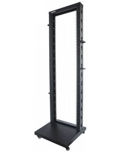 Intellinet 714235 Rckacc1870 Rack De 2 Postes - Negro, Acero, Independiente, 300 Kg, 42u