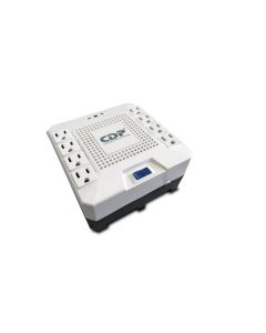 CDP R-AVRPRO1808 regulador de voltaje 8 salidas AC 120 V Negro, Blanco