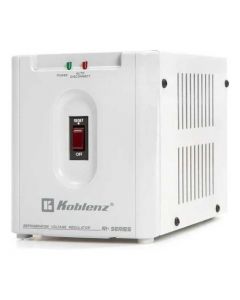 Koblenz ri-2002 Regulador 2500 Va  1500 W, (sustituto Re-83 Ri-2502) Para Refrigeracion, Lavado Y Equipos De Motor,1 Contacto Regulado Aterrizado, 120 Vca, 60hz, Fusible 25ah, 5 Aãos Garantia
