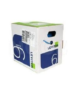 Leviton utp6m-msb Bobina Cable Utp Cat6 Gris 305mts 100% Cobre Cmrated