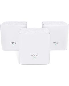 Tenda mw3 (3 pack) Extensor Mesh Nova Ac1200 300m2 Dual Band 2 Ant 3dbi  Mw3(3pack)