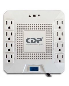 Cdp avr-pro 1808 Avrpro Regulador  8 Negro Hogar Y Oficina 1800 Va